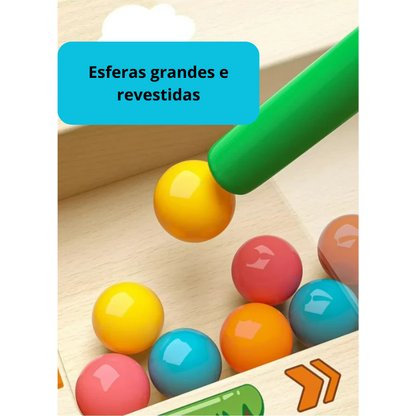Labirinto Magnético Infantil — Concentração e Raciocínio Lógico