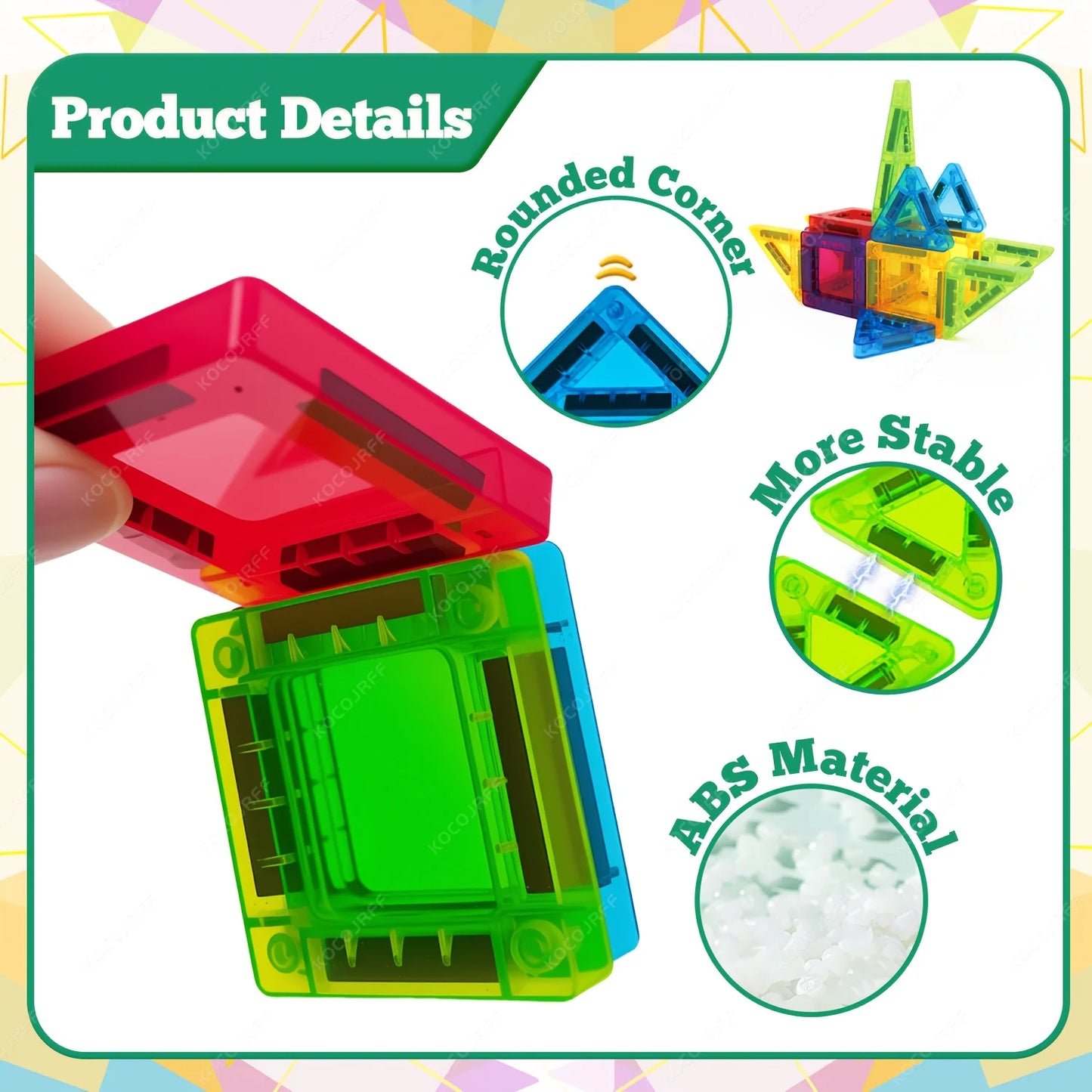Magnetix Kids — Blocos Magnéticos Educativos