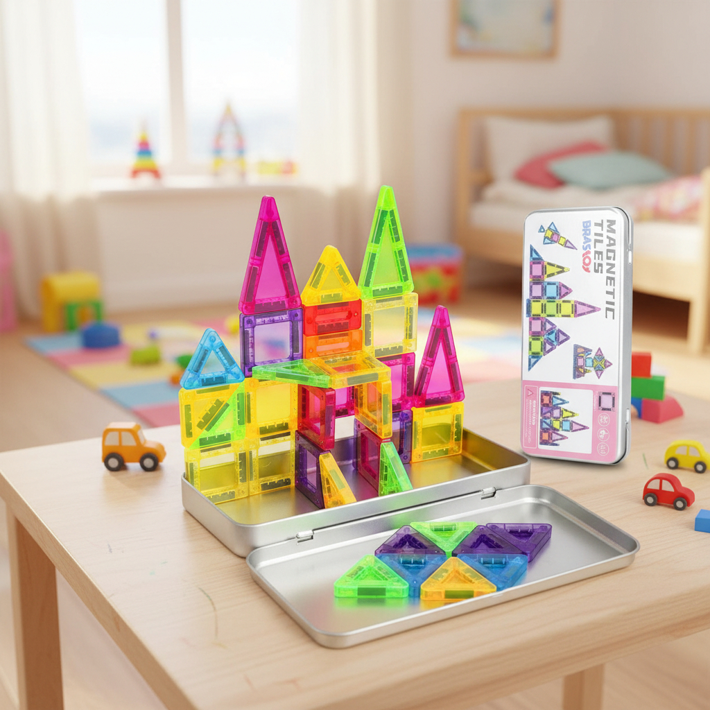 Magnetix Kids — Blocos Magnéticos Educativos